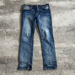 Rock Revival Jeans Mens 32 Irela Mid-Rise Easy Straight  34x32 Rodeo Western